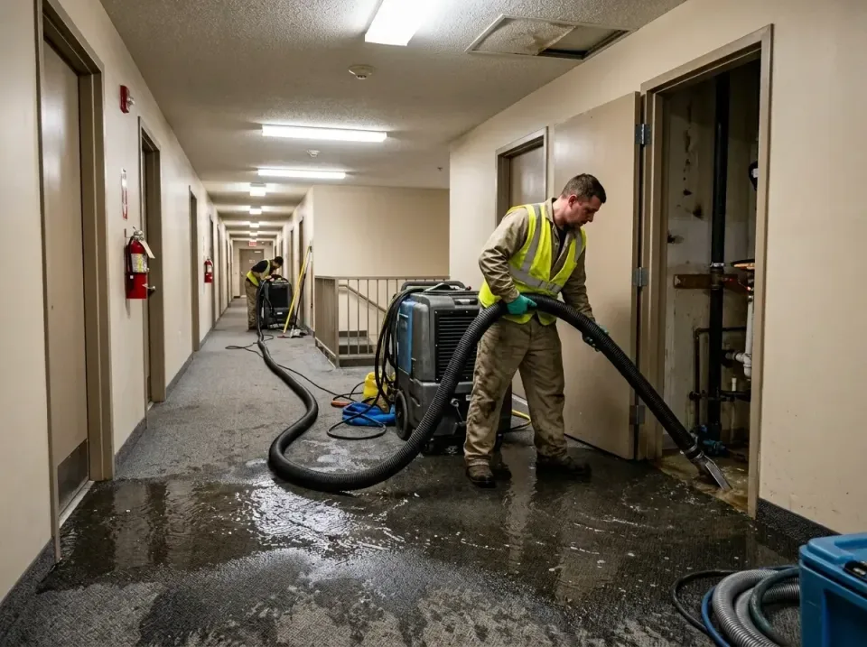 multi-unit-apartment-hallway-f-005 — frequently asked questions, Emergency Burst Pipe Water Extraction & Removal in Munroe F…